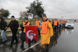Başkan Çetin 57.Alay Yürüyüşüne Katıldı